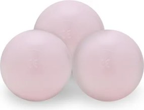 Samostatné loptičky 50 ks - perleťovo ružová