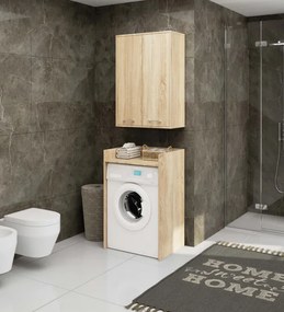 Kúpeľňová skrinka FIN H934 W64 2D dub sonoma