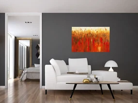 Obraz maľované abstrakcie (90x60 cm)