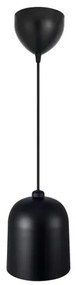 Nordlux - Luster na lanku ANGLE 1xE27/25W/230V čierny