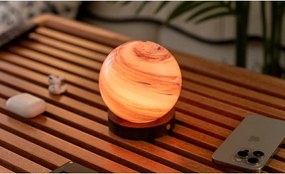 Hnedá/tmavo prírodná svetelná dekorácia na USB ø 8 cm Polar Cloud – Gingko