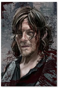 Gario Obraz na plátne The Walking dead, portrét Daryla Dixona - Dmitry Belov Rozmery: 80 x 120 cm