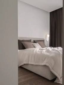 Dizajnové nástenné svietidlo Blob čierna