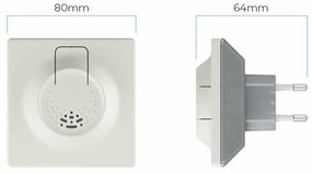 MITELESS® Home Ultrazvukový odpudzovač roztočov pre domácnosť, sivá