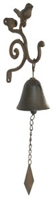 Liatinový zvonček vtáčik - 13 * 7 * 41 cm