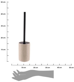 WC kefa Binchi, béžová/s čiernymi prvkami