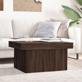Konferenčný stolík hnedý dub 100x55x40 cm kompozitné drevo 840876