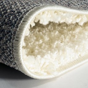 Spoltex Kusový koberec Efor Shaggy 2137 cream, 80 x 150 cm