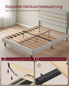 Manželská posteľ 160 cm RMB505LH01