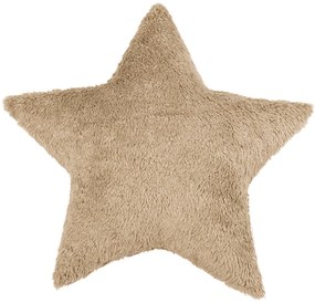 Boho vankúš hviezda čokoládový 50 cm