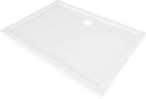 Mexen Flow obdĺžnikový sprchový kút slim 120 x 100 cm, biely lesk - 46R101012