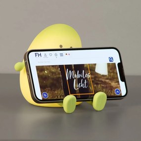 Zelené detské nočné svietidlo Lia – Fischer &amp; Honsel