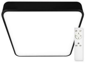 Top Light - LED Stmievateľné stropné svietidlo LED/51W/230V hranatý čierna + DO