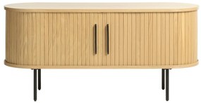 TV stolík v dekore duba v prírodnej farbe 120x56 cm Nola – Unique Furniture