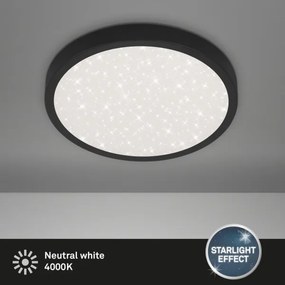 Briloner 3071-015 - LED Stropné svietidlo RUNA LED/24W/230V čierna
