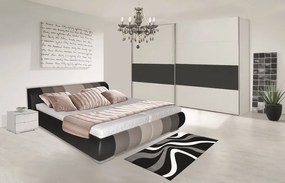 Nočný stolík Easy Plus, 2 zásuvky, alpská biela