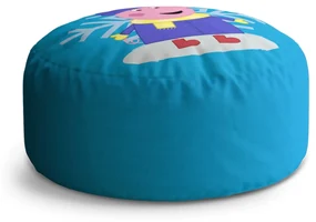 Sablio Taburet Circle Prasiatko Pepina Vločka: 40x50 cm