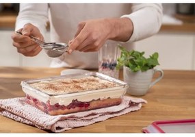 Tefal - Dóza na potraviny 3 l MSEAL GLASS červená/sklo