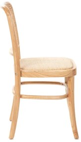 Jedálenská stolička LEGNO drevená s ratanom  871370