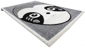 Koberec JOY Panda sivý / krém