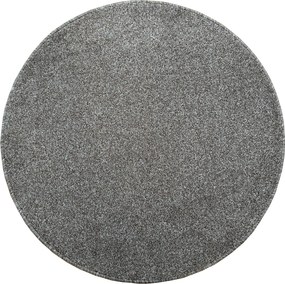 Vopi, Kusový koberec Apollo Soft hnedý kruh, 160x160 (priemer) kruh, hnedá, chodba / predsieň