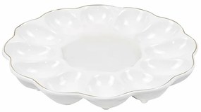 Florina Porcelánový tanier na vajíčka Classic, 21 cm