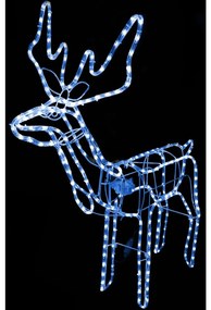 LED vianočné osvetlenie – pohyblivý sob | modrý