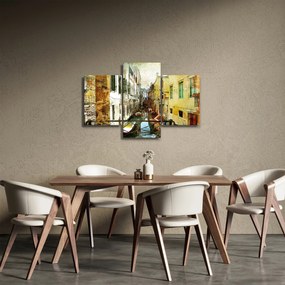 Obraz - Ulička v Benátkach (90x60 cm)