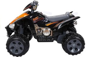 LEAN CARS Nabíjacia štvorkolka s veľkými kolesami čierna