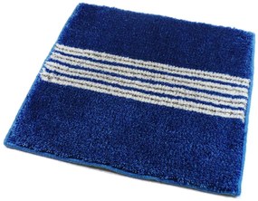 ROUTNER Kúpeľňová predložka IRSINA Modrá 10501 - Modrá / 60 x 60 cm 10501