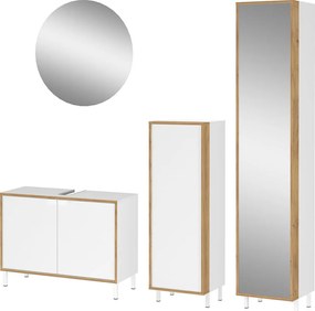 Biela kúpeľňová zostava Topeka – Germania