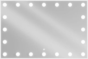 Mexen Dona kúpeľňové zrkadlo s podsvietením 100 x 80 cm, LED 6000K, antifog - 9818-100-080-611-00
