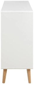 Biela komoda 135x90x40 cm Lowell – Actona