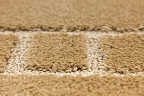 Kúpeľňový koberček Ocean béžový ovál