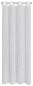 ZÁCLONA NA KRÚŽKOCH AMIRA 140X250 CM BIELA