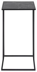 Odkladací stolík s doskou v dekore mramoru 43x35 cm Infinity – Actona