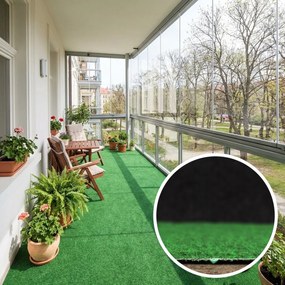 Umelá tráva Wembley zelená, spodná časť s nopmi (na pevné podklady), šíře 2m,4m, zelená, nopy, chodba / predsieň, Betap