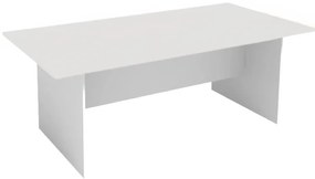 Rokovací stôl PRIMO WHITE, 2000 x 1000 mm, biela