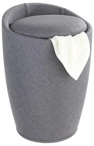 WENKO 22448100 - Stolička CANDY 36x50,5 cm šedá/čierna