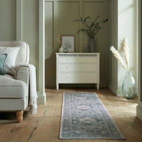 Flair Rugs, Behúň Hebden Windsor Green, 60x230, zelená, obývacia izba