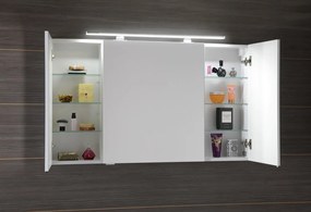 Sapho Sapho, RIWA galérka s LED osvetlením, 101x70x17cm, dub Alabama, RIW100-0022