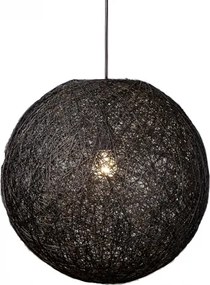 ABAKA čierna lampa 45 cm