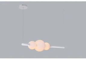 Azzardo AZ4426 - LED Stmievateľný luster na lanku SANDRA LED/48W/230V biela