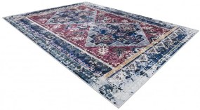 Dywany Łuszczów, Kusový koberec ANDRE Oriental 1136, 120x170, modrá, chodba / predsieň