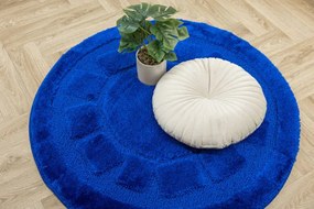 Kúpeľňový koberček Ocean modrý kruh