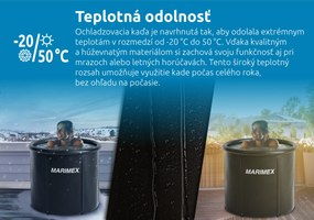 Marimex | Ochladzovacia kaďa 90x75 cm s kartušovou filtráciou | 11650053