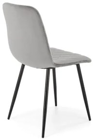 Jedálenská stolička ORIS 1 ks sivá
