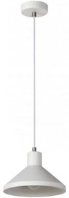 Lucide 35407/25/31 - Závesné svietidlo GIPSY 1xE27/40W/230V biele
