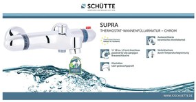 Schütte Kúpeľňová batéria Supra (vaňová batéria)  (100335836)