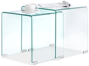 Konferenčný stolík Duvo (transparentná ). Akcia -13%. Vlastná spoľahlivá doprava až k Vám domov. 1111904